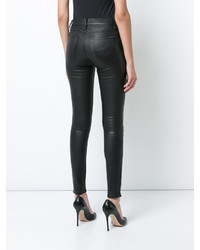 Hudson Skinny Leather Trousers