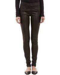 The Row Stretch Leather Leggings