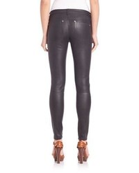 Polo Ralph Lauren Stretch Leather Skinny Pants