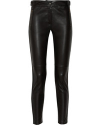 Alexander McQueen Stretch Leather Skinny Pants