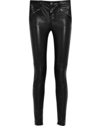 BLK DNM Stretch Leather Skinny Pants