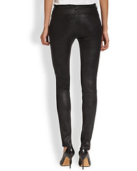 Alexander Wang T By Stretch Leather Pants