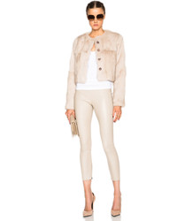 Theperfext Brittany Leather Pants With Hidden Zipper