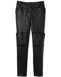 Tibi Leather Paneled Pant