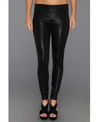 Blank NYC Vegan Leather Pull On Skinny Casual Pants
