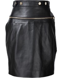 Alexandre Vauthier High Waisted Zip Detail Skirt