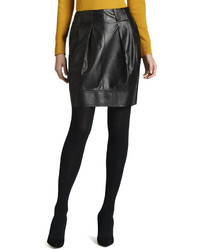 Lafayette 148 New York Contemporary Leather Skirt