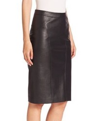BCBGMAXAZRIA Faux Leather Skirt
