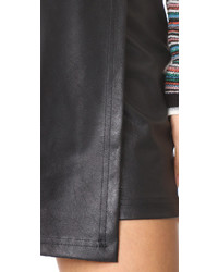 Splendid Faux Leather Skirt