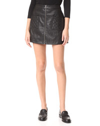 BB Dakota Jack By Cohen Faux Leather Skirt