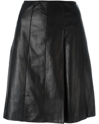 Marc Jacobs A Line Leather Skirt