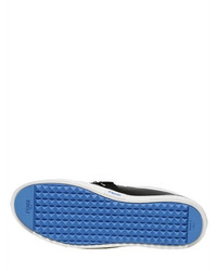Fendi 20mm Karl Stud Leather Slip On Sneakers