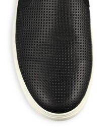 Vince Ace Perforated Slip On Sneakers
