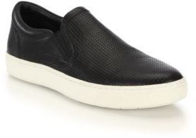 Vince Ace Perforated Slip On Sneakers 