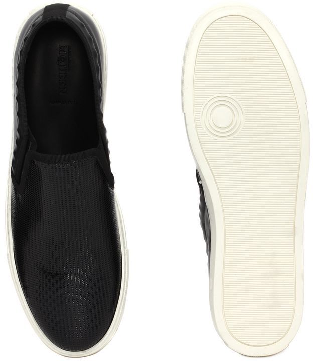 Alexander McQueen Stamped Patent Leather Slip On Sneaker, $650 ...