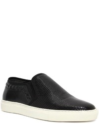 Alexander McQueen Stamped Patent Leather Slip On Sneaker