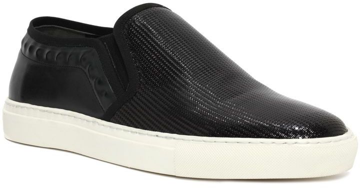 Alexander McQueen Stamped Patent Leather Slip On Sneaker, $650 ...
