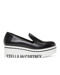 Stella McCartney Black Binx Platform Slip On Sneakers