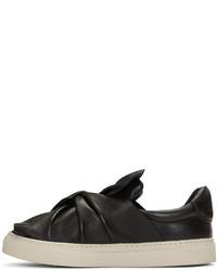 Ports 1961 Black Bow Slip On Sneakers