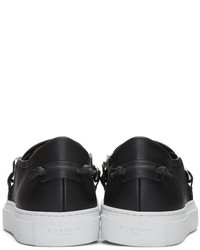 Givenchy Black Chain Skate Slip On Sneakers