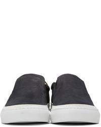 No.288 Black Houston Slip On Sneakers