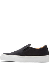 No.288 Black Houston Slip On Sneakers