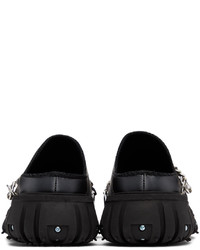 Phileo Black In Gold We Trust Paris Edition Emule Loafers