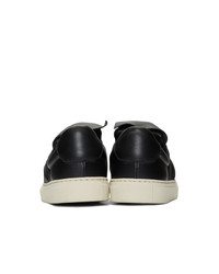 Ports 1961 Black Knotted Slip On Sneakers