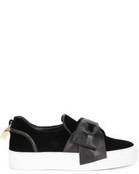 Buscemi Front Bow Slip On Sneakers