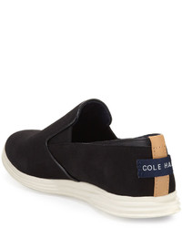 Cole Haan Ella Grand 2 Slip On Sneaker Black