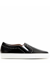 Givenchy Embellished Patent Leather Slip On Sneakers
