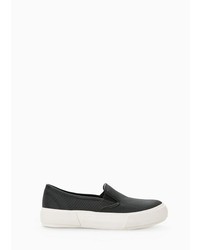 Mango Outlet Faux Leather Sneakers