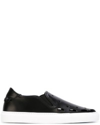 Givenchy Perforated Slip On Sneakers