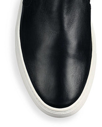 Bally Helo Slip On Leather Sneakers