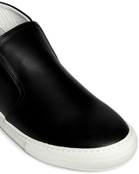 Pierre Hardy Leather Mid Top Skate Slip Ons