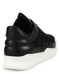 Filling Pieces Leather Slip On Sneakers