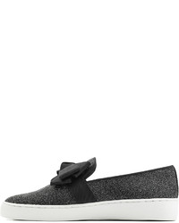 Michael Kors Michl Kors Slip On Sneakers With Grosgrain Bow