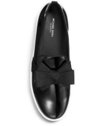 Michael Kors Michl Kors Val Patent Leather Slip On Sneaker