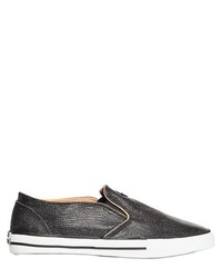 Negroni Vintage Leather Slip On Sneakers