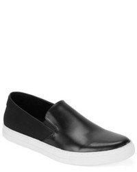 Kenneth Cole New York Double Or Nothing Leather Slip On Sneakers
