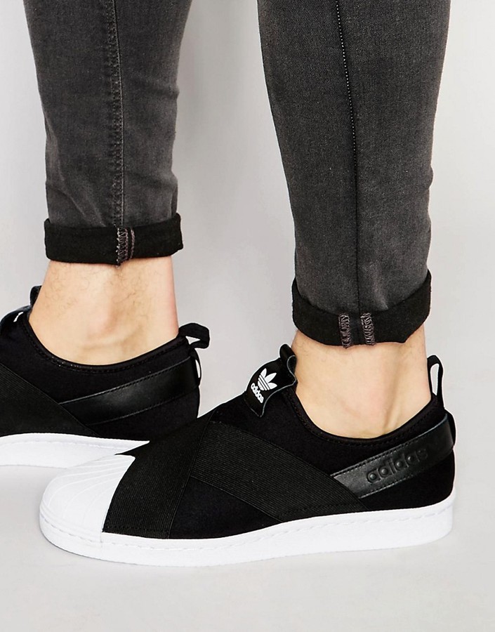 adidas Slip On Sneakers $81 | Asos | Lookastic
