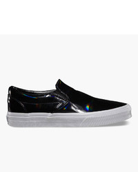Vans Patent Leather Classic Slip On Shoes