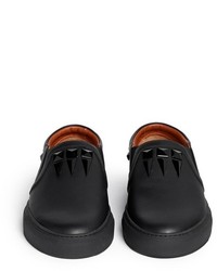 Givenchy Pyramid Stud Leather Skate Slip Ons