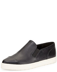 Vince Pyre Leather Sneaker Black