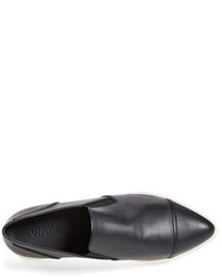 Vince Pyre Pointy Toe Slip On Leather Sneaker