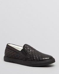 Del Toro Quilted Nappa Leather Slip On Sneakers