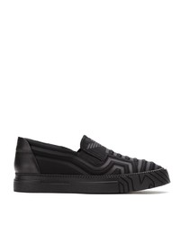 Emporio Armani Quilted Slip On Sneakers