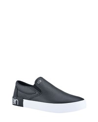 Calvin Klein Ryor Slip On Sneaker In Black At Nordstrom