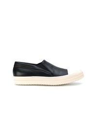 Rick Owens Slip On Leather Sneakers