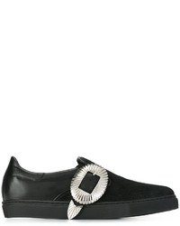 Toga Buckle Detail Slip On Sneakers